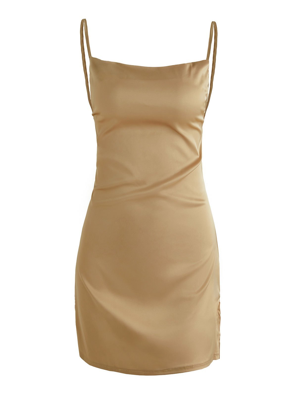 EMMIOL Backless Split Party Mini Dress