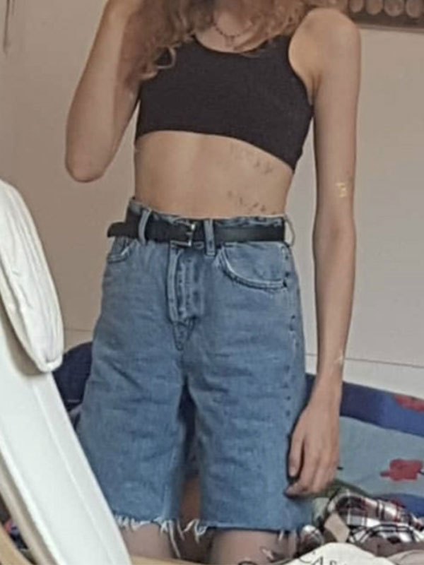 EMMIOL Vintage Bermuda Denim Shorts