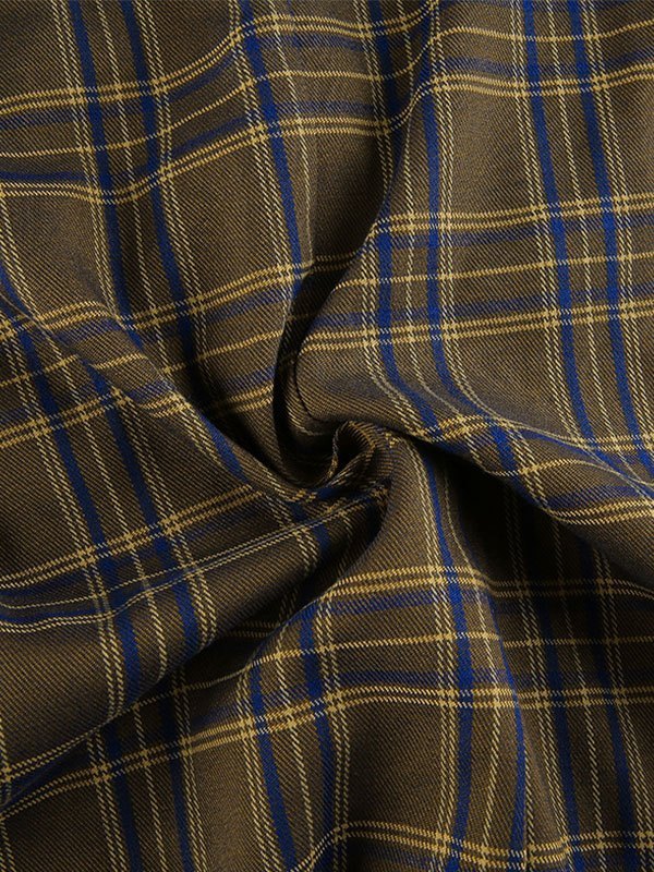 EMMIOL Blazer con bottoni a scacchi vintage