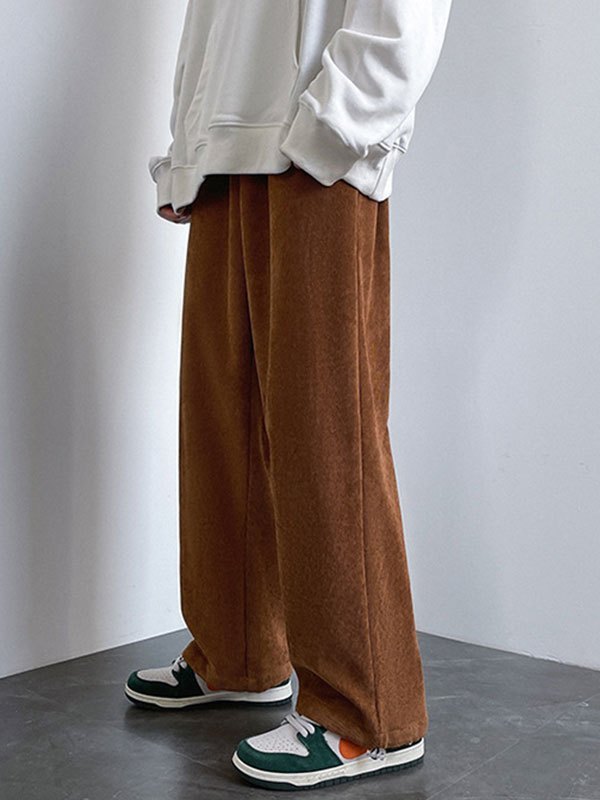 EMMIOL Herren Cordhose mit gefüttertem Detail
