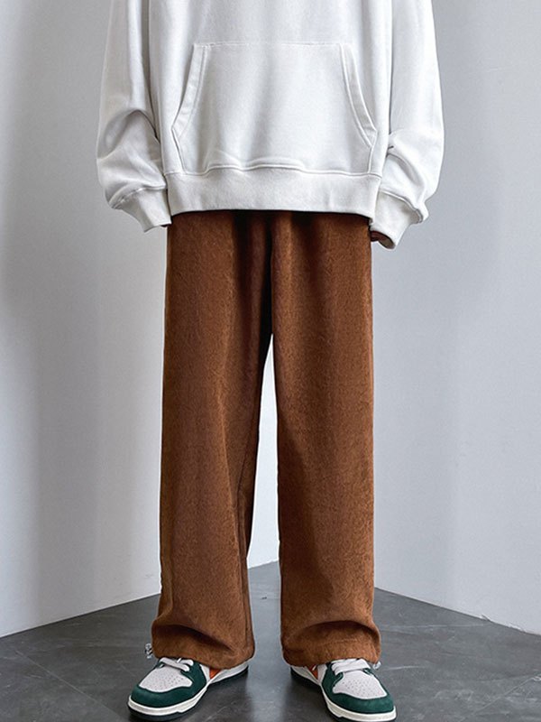 EMMIOL Herren Cordhose mit gefüttertem Detail