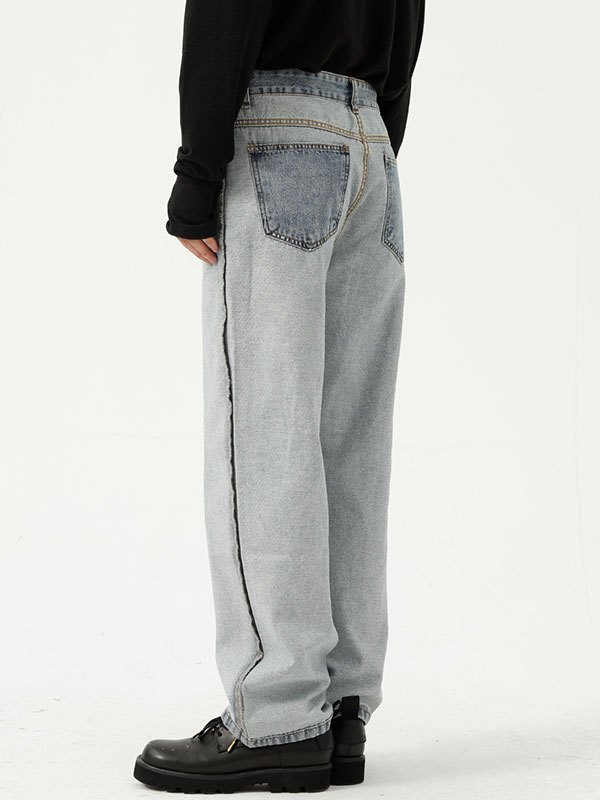 Men's Inside Out Washed Jeans