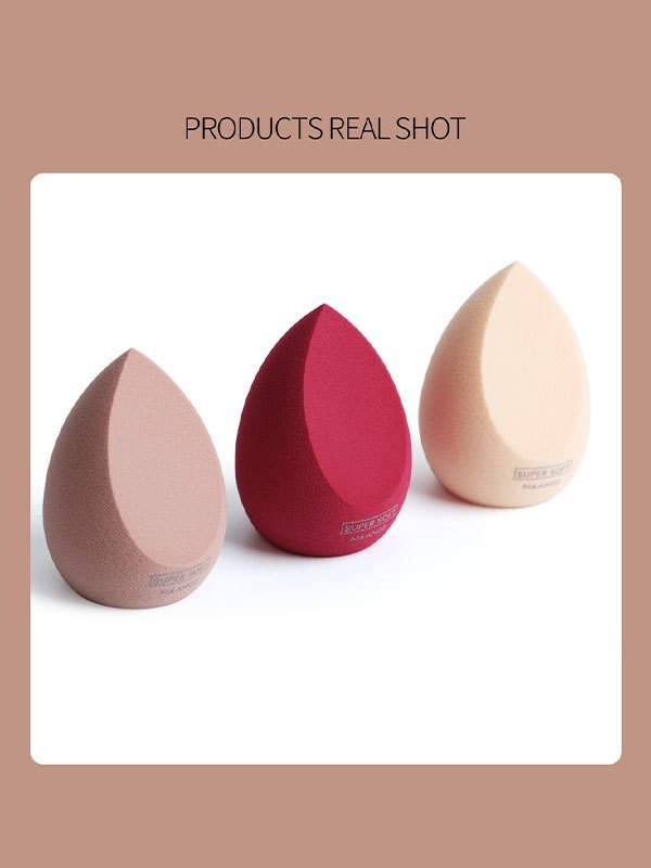 EMMIOL Esponja de maquillaje de punta plana