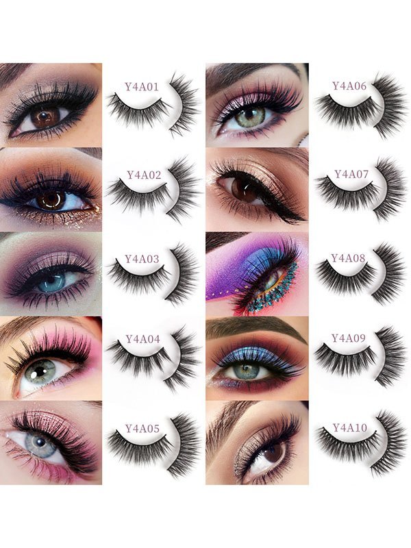 EMMIOL 4pairs Volume Fake Eyelashes