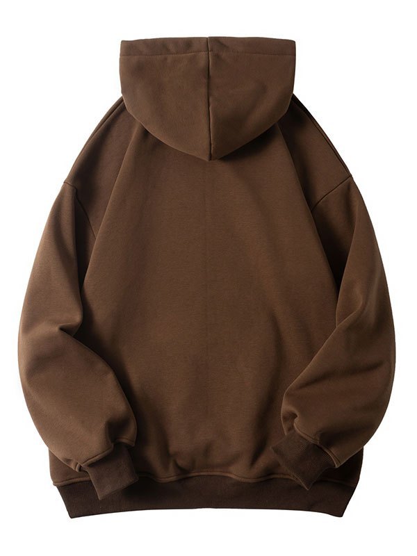 EMMIOL Skull Graphic Oversize Hoodie