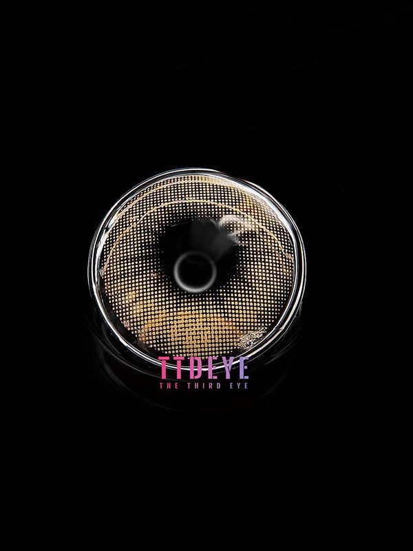 EMMIOL TTDeye Polar Lights Brown Colored Contact Lenses 0.00 / Plano