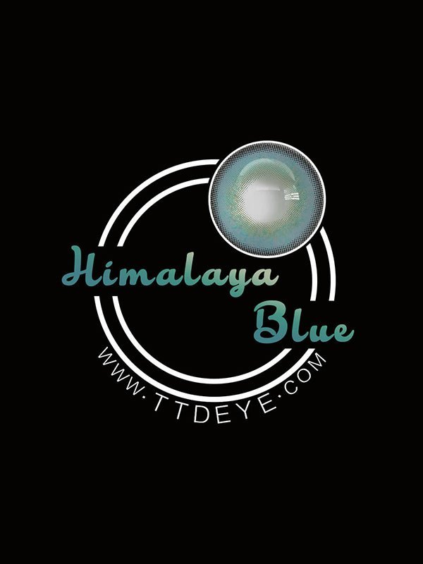 EMMIOL TTDeye Himalaya Lentes De Contacto De Color Azul 0.00 / Plano