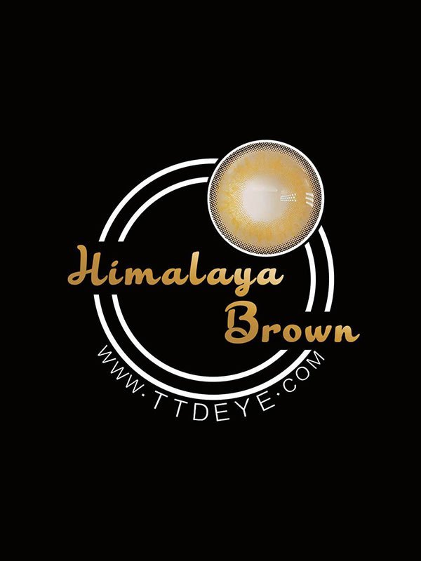 EMMIOL TTDeye Himalaya Braun Farbige Kontaktlinsen Ohne Stärke 0.00 / Plano