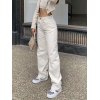 EMMIOL White Washed Boyfriend Jeans