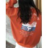 EMMIOL Alaska Cruise Printed Sweatshirt