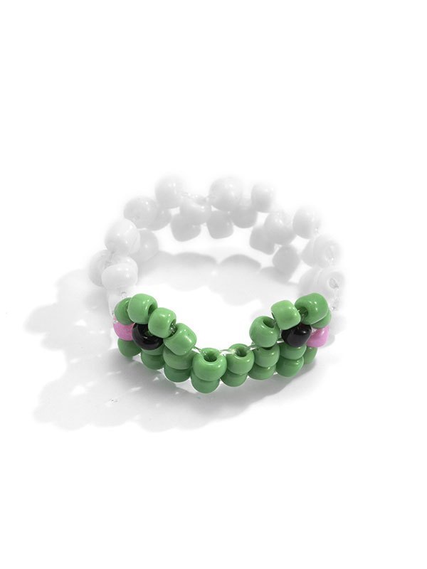 EMMIOL Frog Design Beaded Ring