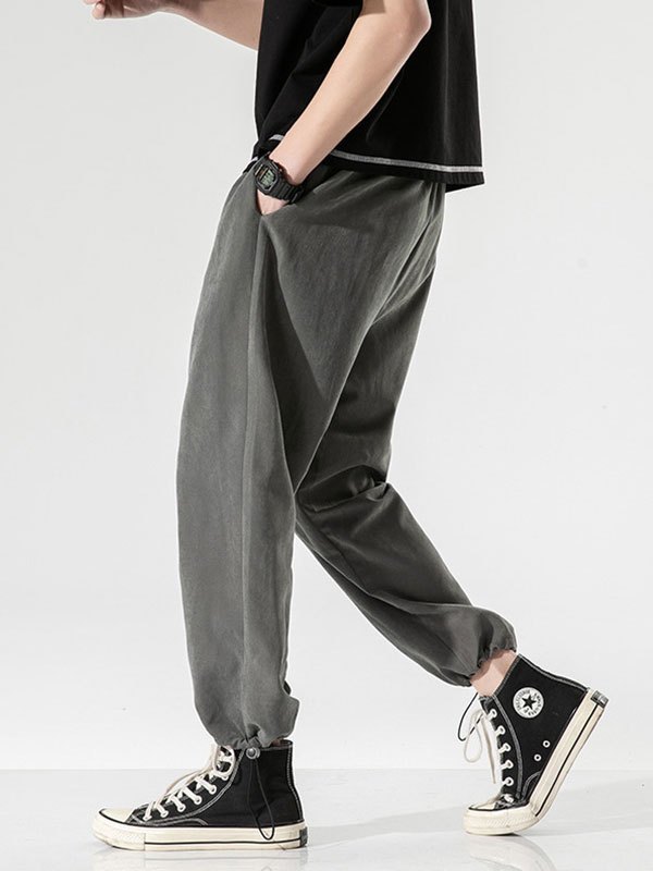 EMMIOL Men's Cropped Jogger Pants