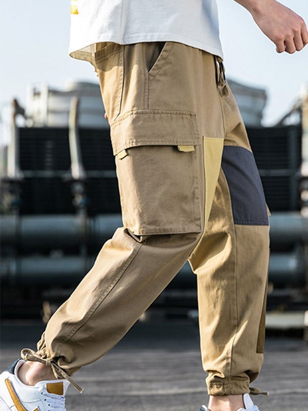 EMMIOL Men's Patchwork Cargo Pants