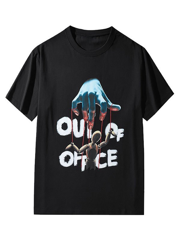 EMMIOL Men's Out Of Office Graphic Tee