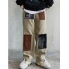EMMIOL Men's Patch Detail Corduroy Pants