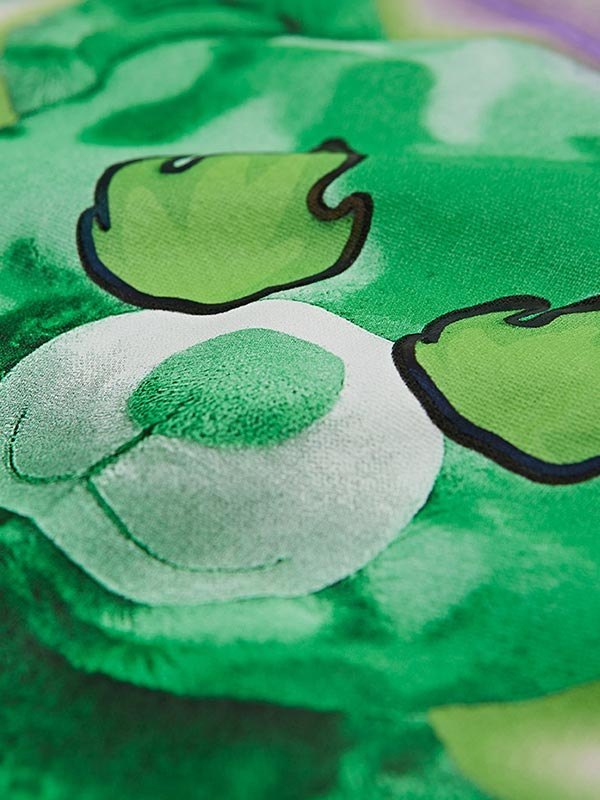 EMMIOL Camiseta con estampado de oso de llama reflectante para hombre