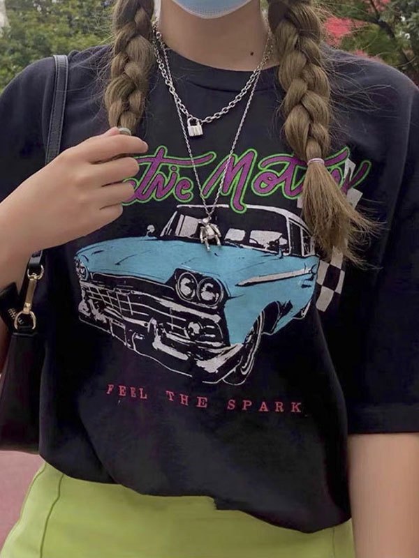 car graphic tees