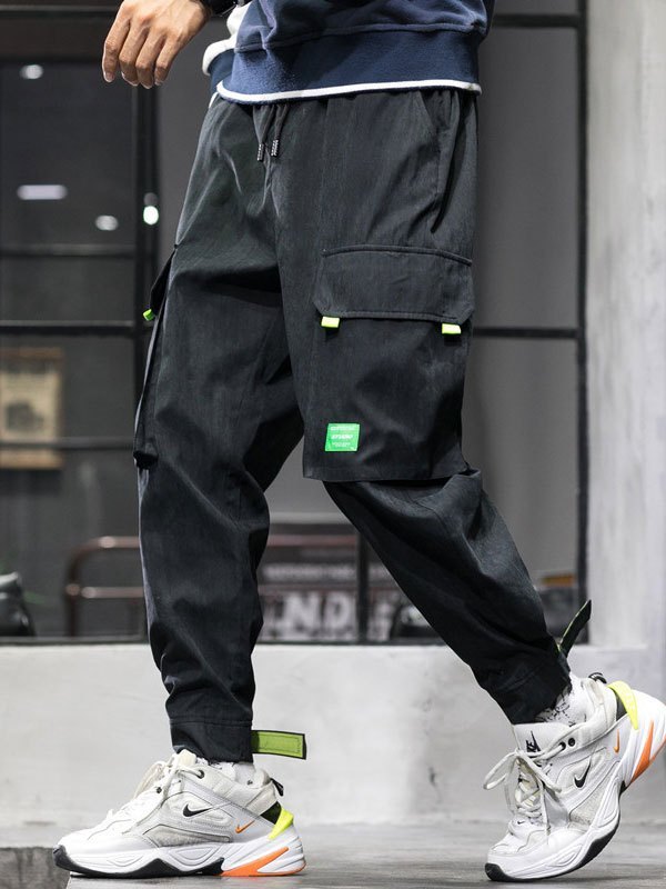 EMMIOL Men's Pocket Patched Cargo Pants