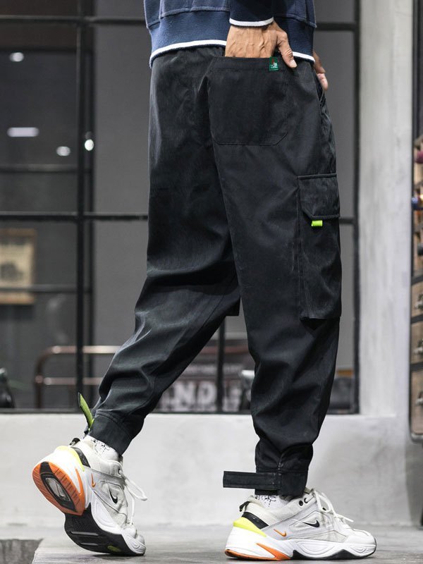 EMMIOL Men's Pocket Patched Cargo Pants