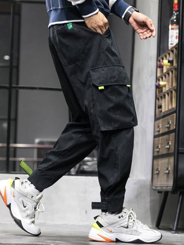 EMMIOL Men's Pocket Patched Cargo Pants