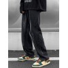 EMMIOL Jeans da uomo a gamba dritta con lavaggio tie-dye