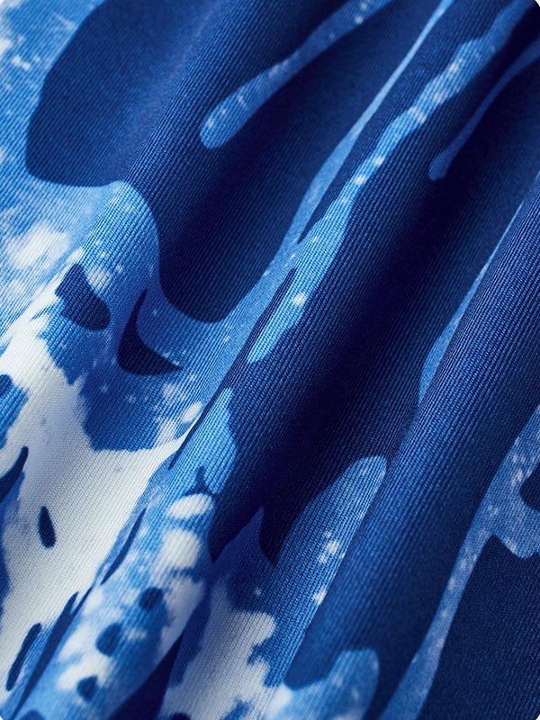 EMMIOL Abiti astratti vintage a fessura