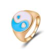 EMMIOL Vintage Tai Chi Dome Ring