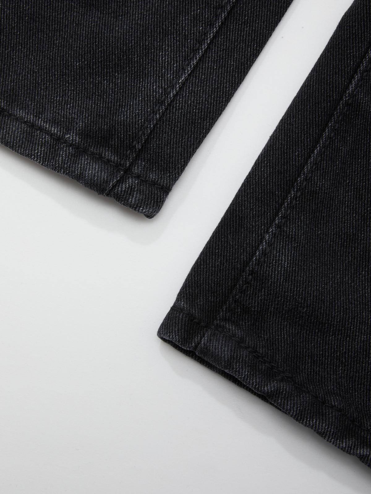 EMMIOL Jeans strappati con lavaggio vintage