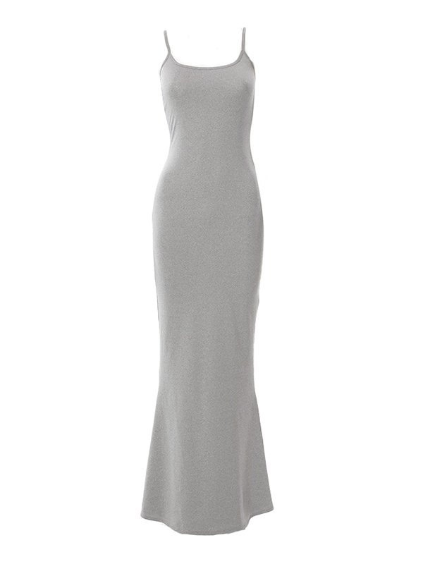 EMMIOL Simple Casual Bodycon Maxi Dress
