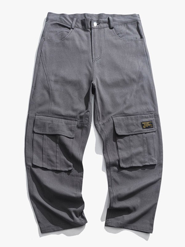EMMIOL Cargohose aus Baumwolle mit Taschen für Herren