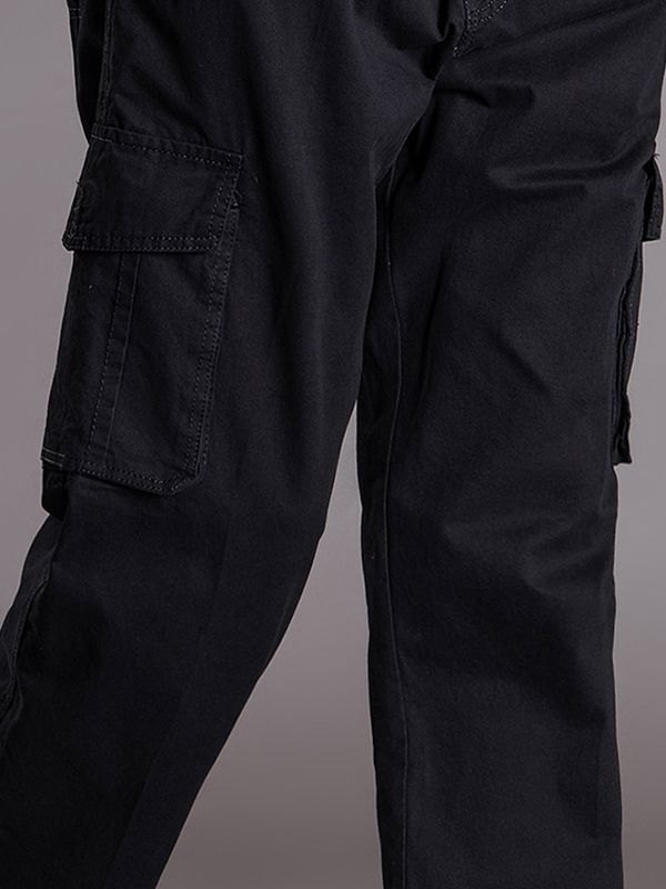 EMMIOL Men's Pocket Straight Cargo Pants