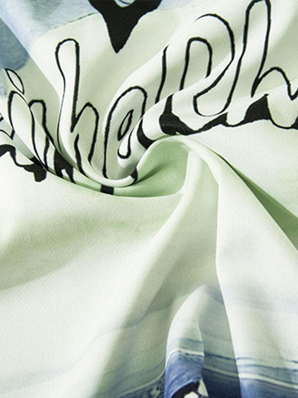 EMMIOL Camiseta estampada Cloud Drip Face para hombre