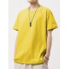 EMMIOL Men's Simple Cotton Short Sleeve Tee