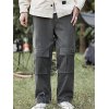 EMMIOL Men's Cotton Pocket Patched Cargo Pants