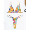 EMMIOL Sommer-Blumen-Dreieck-Bikini-Set