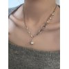 EMMIOL Silver Ball Chain Necklace