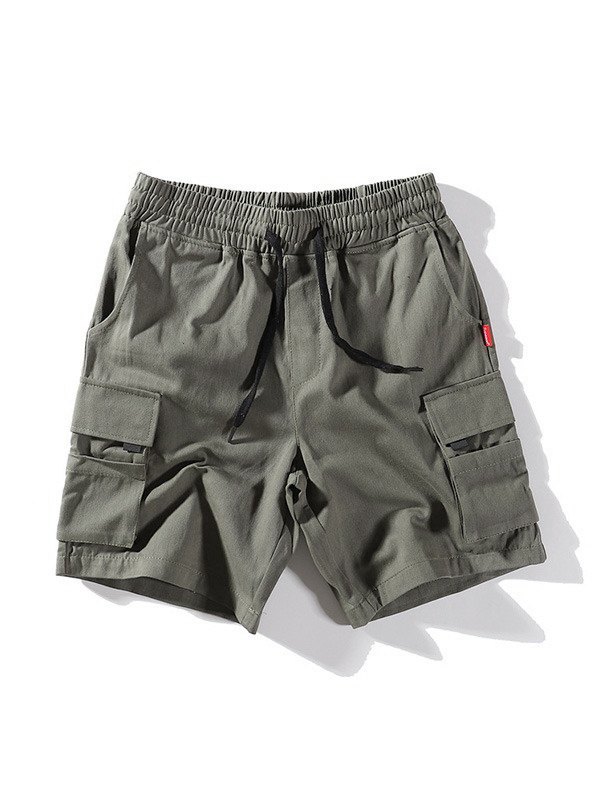 EMMIOL Men's Knee Length Pocket Cargo Shorts