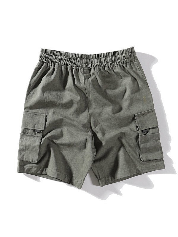 EMMIOL Men's Knee Length Pocket Cargo Shorts