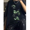 EMMIOL Skull Figure Graphic Tee