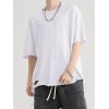 EMMIOL Men's Wash Distressed Short Sleeve Tee