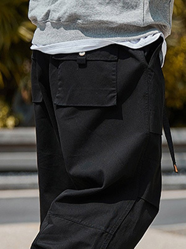 EMMIOL Men's Belted Loose Fit Cargo Pants