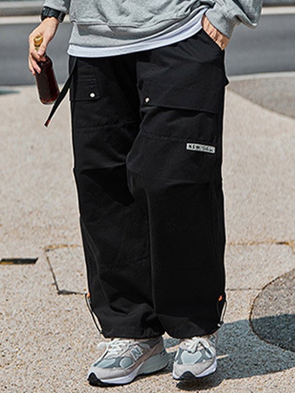 EMMIOL Men's Belted Loose Fit Cargo Pants
