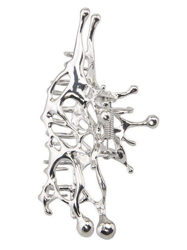 EMMIOL Liquid Metal Butterfly Claw Clip