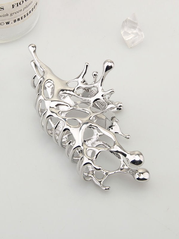 EMMIOL Liquid Metal Butterfly Claw Clip