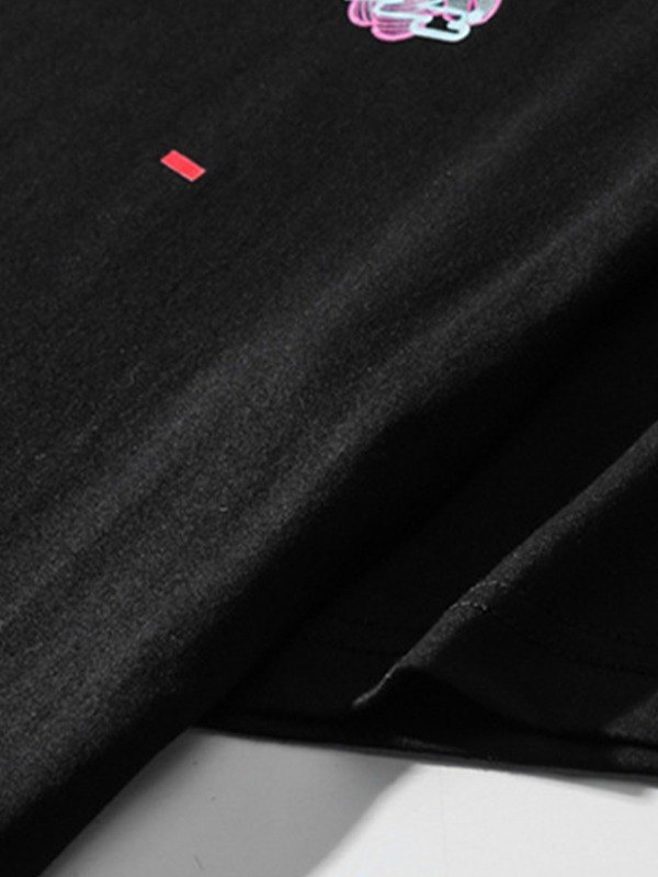 EMMIOL Camiseta gráfica con logo de tornillo para hombre