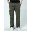 EMMIOL Pantalones cargo desmontables con cinturón para hombre