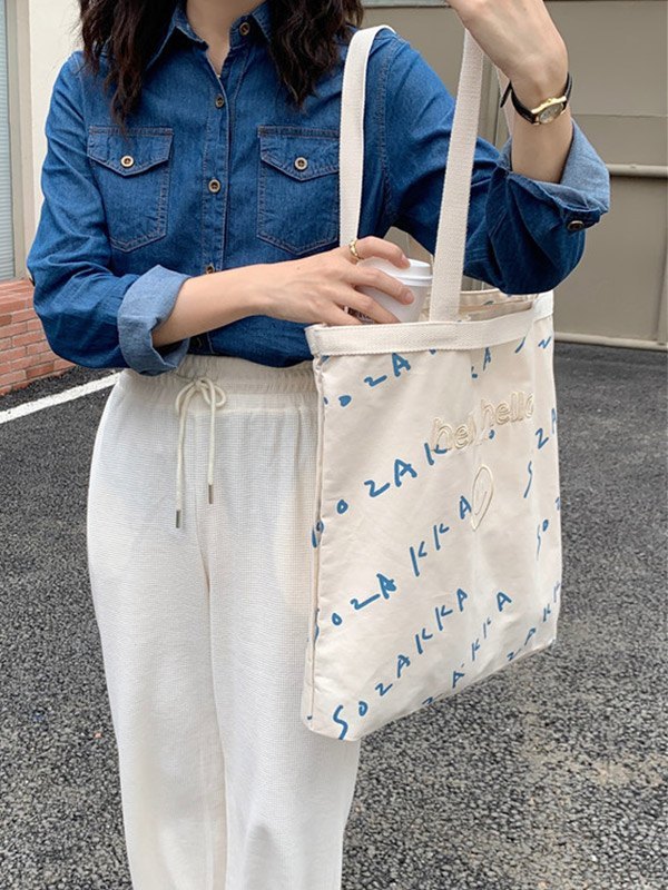 Borsa Shopper In Cotone Artexia - Tote Bag Donna Spessa E Resistente - Foto 4