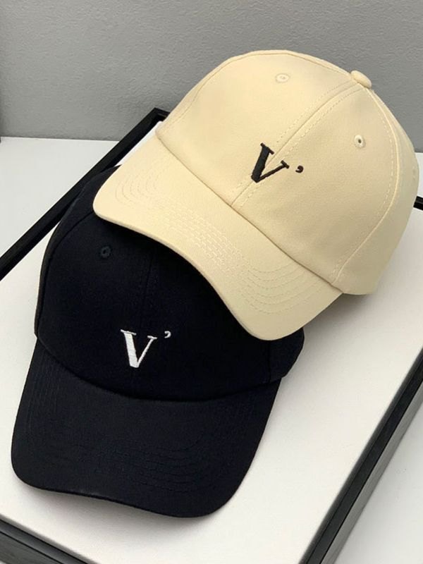 EMMIOL Gorra de béisbol con bordado de letra V