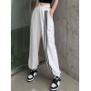 EMMIOL Pantaloni jogger a righe incrociate