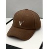 EMMIOL Gorra de béisbol con bordado de letra V